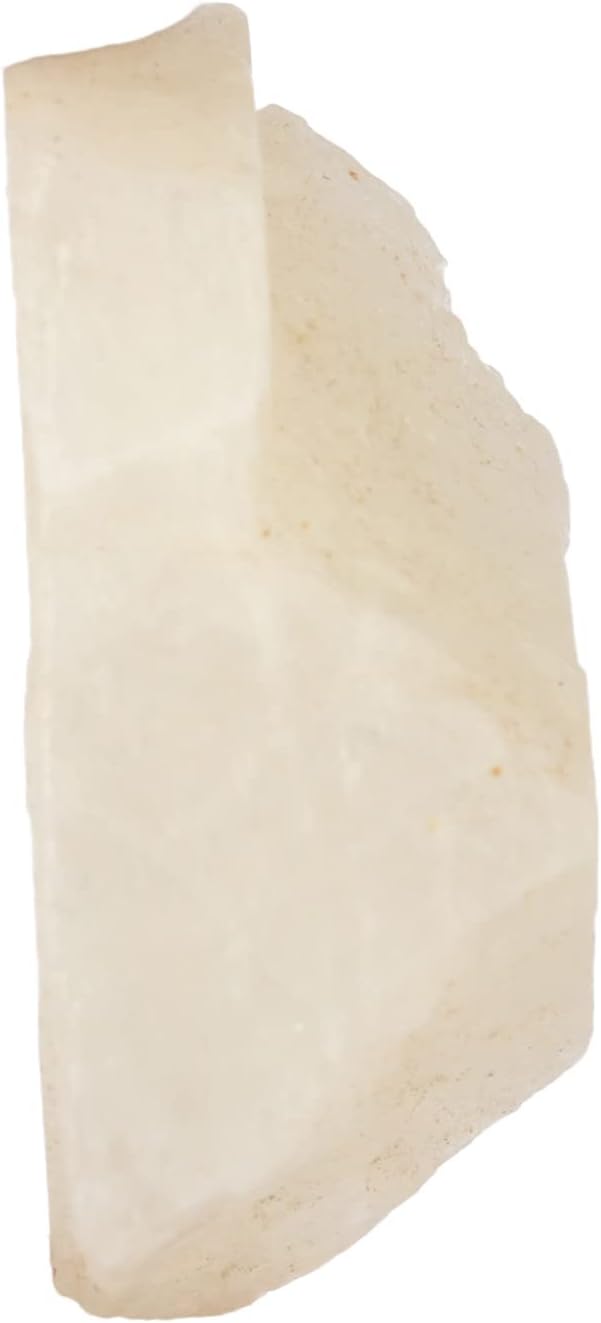 GEMHUB Cristal curativo de piedra lunar bruta blanca natural de 33.25 quilates para decoración del hogar, interior,, Gema, piedra lunar de sri lanka