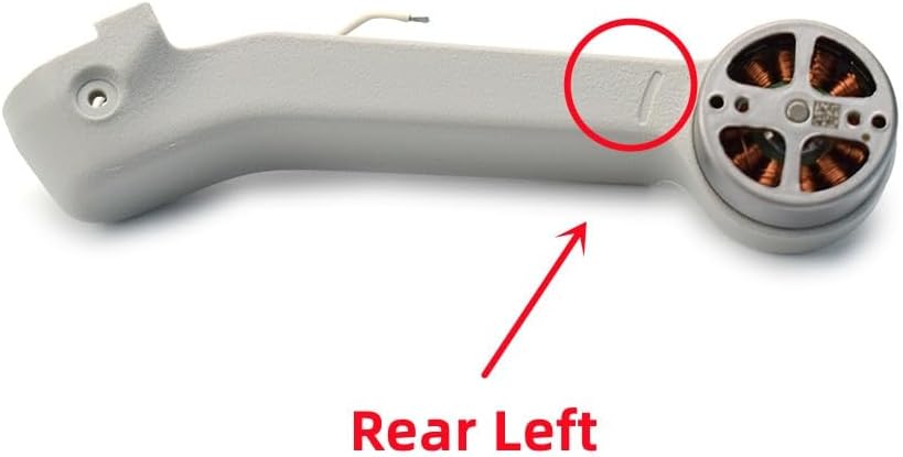 XNasu Brazo motor izquierdo derecho delantero trasero reemplazo para DJI Mavic Mini Drone piezas de reparación (color  1 juego)
