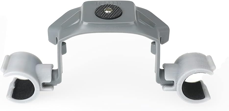 Qmint Soporte de reflector Mavic 2, linterna de vuelo nocturno giratorio LED faro adecuado para DJI Mavic 2 zoom drone (dos manos eléctricas)
