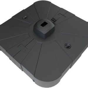 Midtown Umbrellas La base grande se puede rellenar hasta 400 libras para sombrillas voladizas de patio al aire libre – Negro Midtown Umbrellas La base grande se puede rellenar hasta 400 libras para sombrillas voladizas de patio al aire libre – Negro