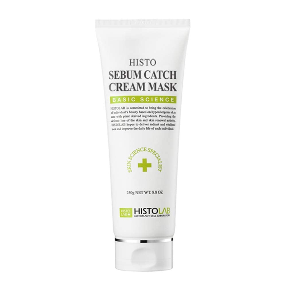 HISTO Máscara de crema para captura de sebo  8.82 oz8.85fl.oz I Cuidado del acné I Máscara de piel grasa y propensa al acné I Secreción de sebo