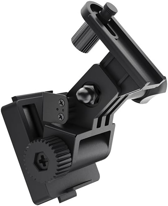 Fuhomtre Soporte de montaje para casco compatible con NV8000 NV8160 NV8300 Soporte de casco sólido ergonómico duradero accesorio para casco para uso