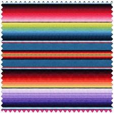 1 yarda Fiesta Stripe by Elizabeth’s Studio – Edredón de tela 100% algodón, 263, color azul