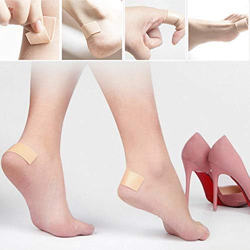 Cinta para el talón, protector de agarre impermeable de primeros auxilios para zapatos, almohadillas de cojín de pies para prevención resistente al