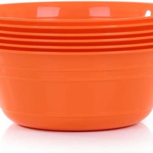Mintra Home Tazones para aperitivos (mediano, 6 unidades (1.8 litros), naranja) Mintra Home Tazones para aperitivos (mediano, 6 unidades (1.8 litros), naranja)