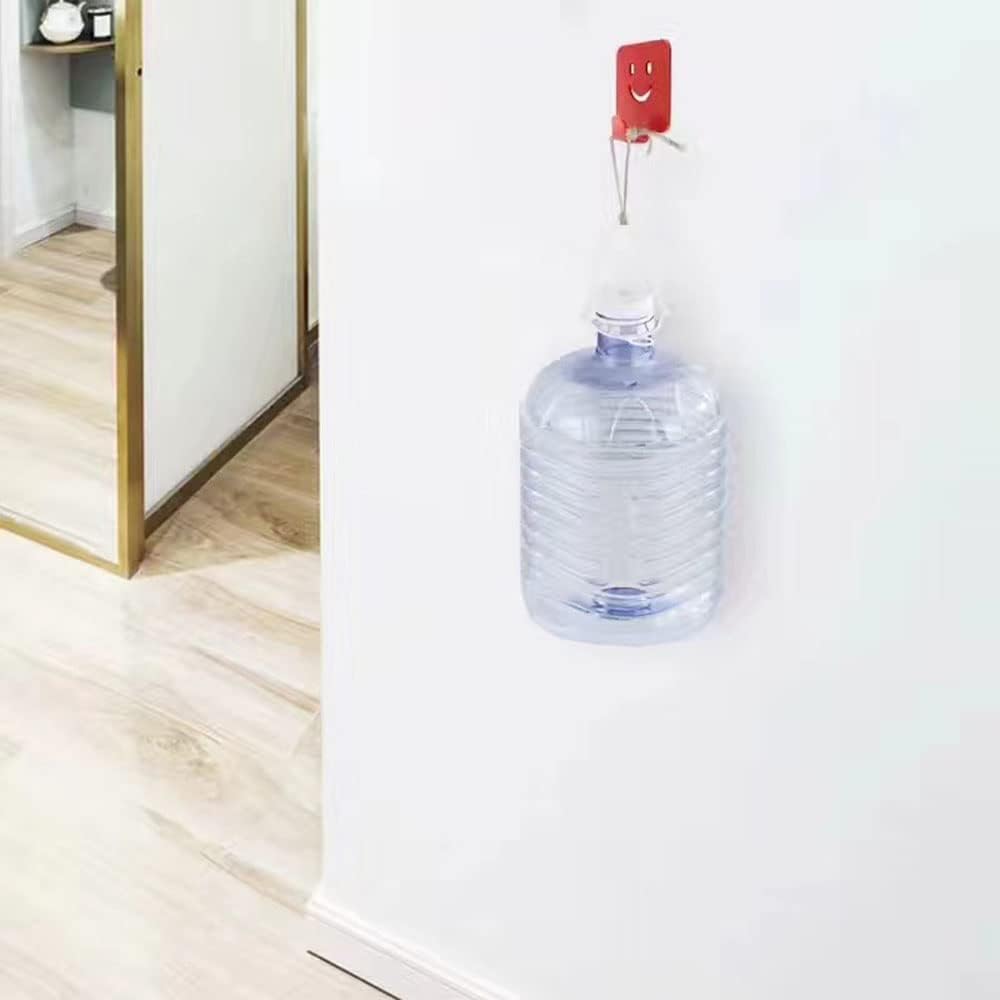 XUEBEI Soporte para maquinilla de afeitar (paquete de 8) autoadhesivo, resistente gancho de almacenamiento, ducha, baño, cocina, para enchufe, bata,