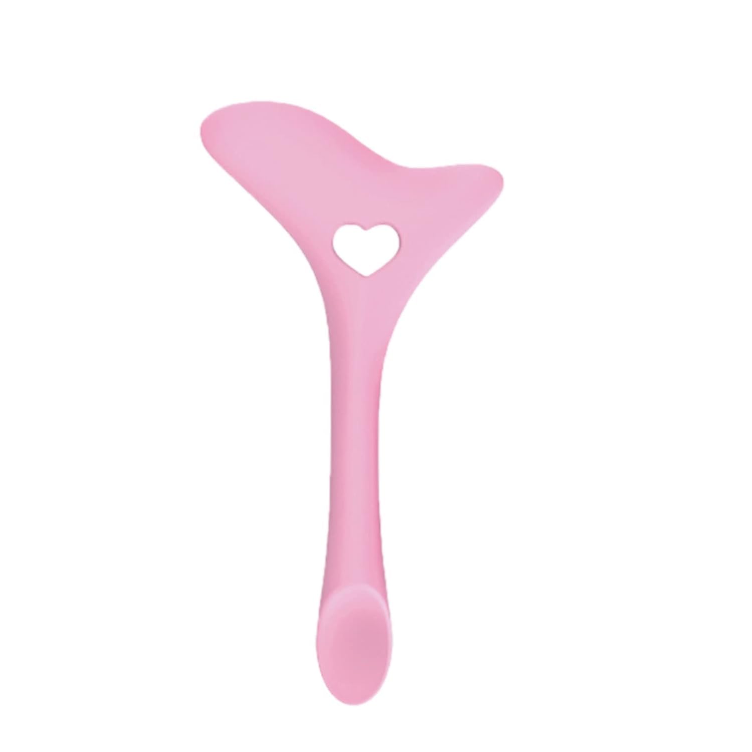Plantilla de ayuda para delineador de ojos rosa, plantillas multifuncionales para delineador de ojos, herramienta de maquillaje de ojos, herramienta
