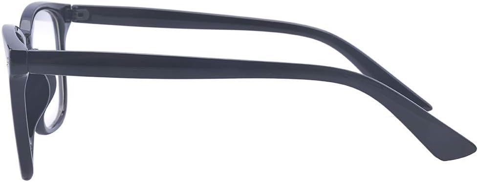 ALWAYSUV Lentes de computadora con bloqueo de luz azul, cuadrados, unisex, miopía, miopía, distancia -1.0 a -4.0
