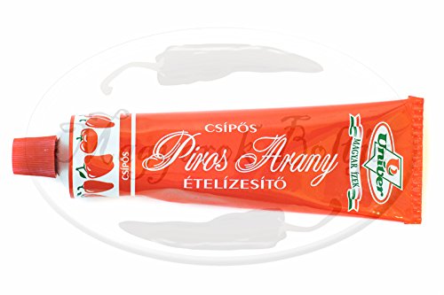Auténtico Univer Piros Arany Pasta de Pimentón Húngaro de Oro Rojo Caliente 5.64 oz