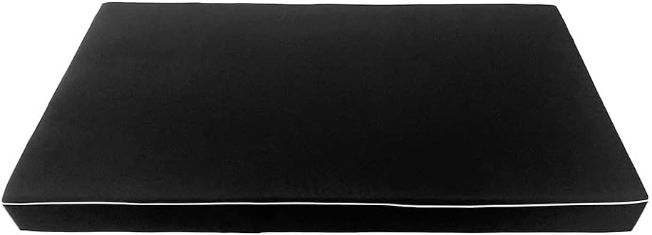 Solo funda Funda de sábana bajera ajustable de 6 pulgadas con ribete de contraste para exteriores AD109