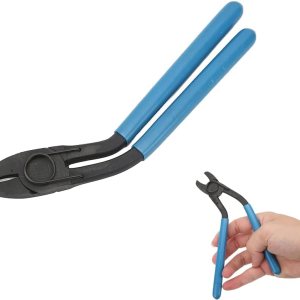 Alicates de anillo de cerdo, alicates de anillo de cerdo en ángulo, cabeza doblada, curvada, apertura en ángulo, herramienta de reparación de Alicates de anillo de cerdo, alicates de anillo de cerdo en ángulo, cabeza doblada, curvada, apertura en ángulo, herramienta de reparación de