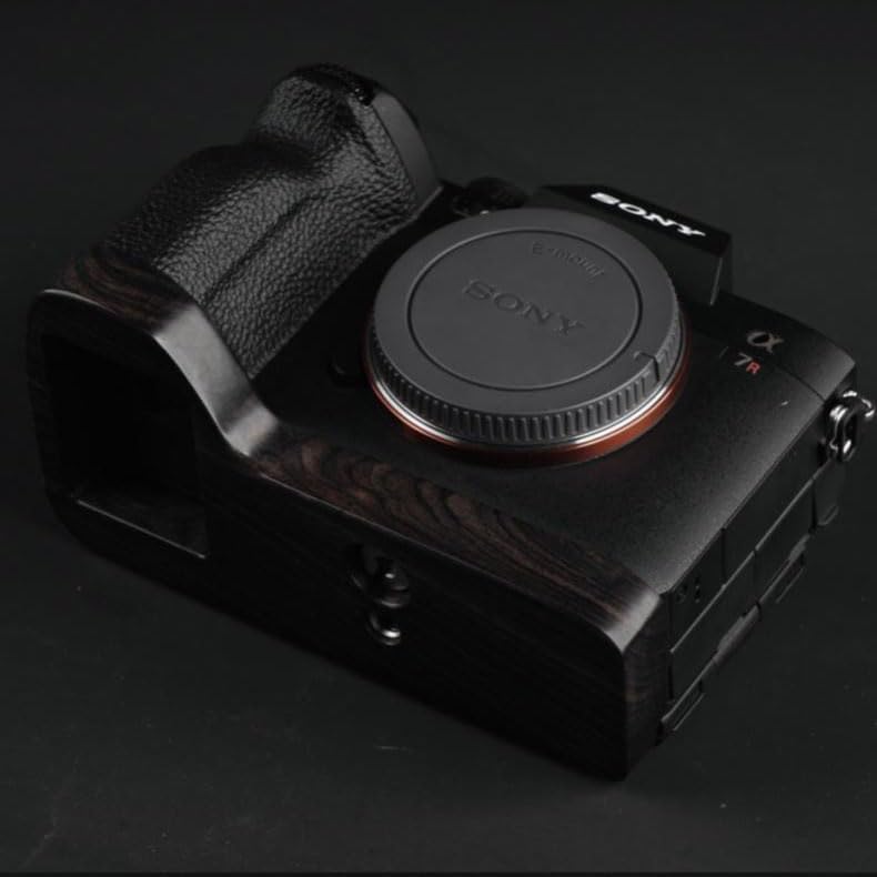 Protector de madera de madera para Sony A7M4 Alpha 7M4 7S3 ILCE-7M4 A7S3 A7S3 ILCE-7M4 A7S3 ILCE-7S3 A1