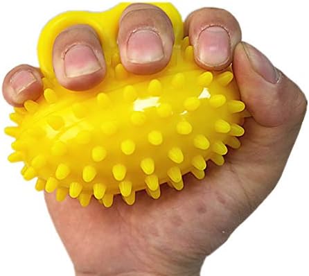 DOPHO Masajeador de manos pequeñas y flexibles, pelota ejercitadora de dedos, herramienta de masaje para personas mayores, amantes del ejercicio