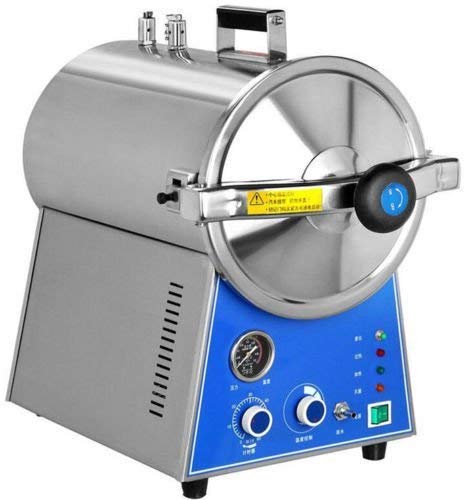 Esterilizador completo portátil de la autoclave del vapor de la presión del acero inoxidable 24L para el equipo del uso del laboratorio