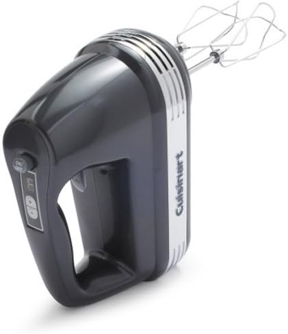 Batidora de mano Cuisinart HM-70, con 7 velocidades, potencia de ventaja, Carbón