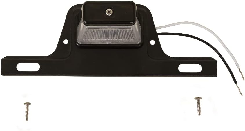 NIVEL Soporte universal para placa trasera de carrito de golf con luz LED de 12 V  Compatible con modelos EZGO, Club Car, Yamaha Golf Cart