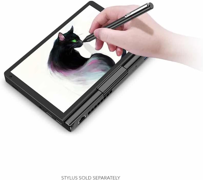 GPD Mini portátil Pocket 3 con CPU N6000 de cuatro núcleos, 8 GB LPDDR4x RAM, SSD NVMe de 512 GB, pantalla táctil de 1920 x 1200p Windows 11, Wi-Fi