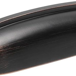 Tiradores europeos antiguos de 3 34 (3.780 in) pulgadas con agujero central para cajones, accesorios para gabinetes de cocina, paquete de 10, bronce Tiradores europeos antiguos de 3 34 (3.780 in) pulgadas con agujero central para cajones, accesorios para gabinetes de cocina, paquete de 10, bronce