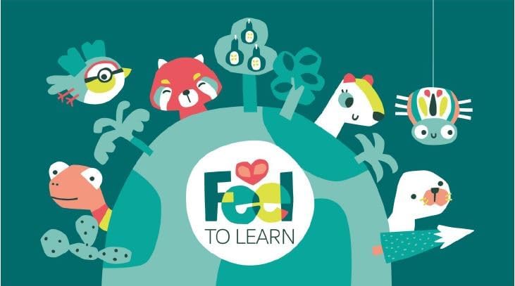 Miniland Feel to Learn – Juego de cubos de sonajero suaves para niños, bebés, apilables, suaves, multicolor