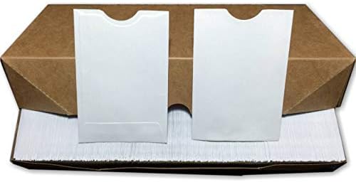 Raise Products Funda de papel prémium para tarjetas de crédito, 25 fundas de seguridad de 3.75 x 2.5 pulgadas, protege las tarjetas de