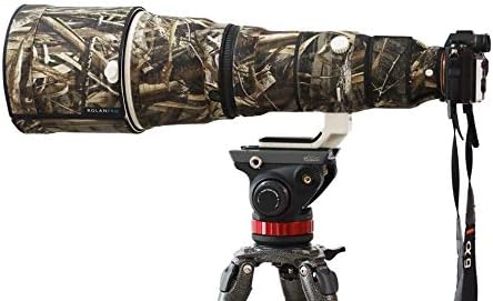 ROLANPRO Nylon impermeable lente camuflaje lluvia cubierta para Sony FE 23.622 in F4 GM OSS lente funda protectora armas ropa # 9 clásico hierba