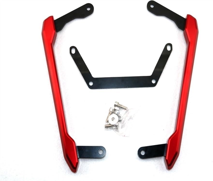 ZAJCI Motorcycle Rear seat armrest CNC Rear Passenger Pillion Seat Hand Handle Grab Bar Rail for Y&AMAHA MT-09 FZ-09 MT09 FZ09 2014 2015 2016 (Color