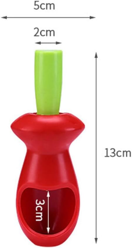 Herramienta removedor de picaduras de cerezas, removedor de núcleo de cereza, herramienta de cocina de deseeder de pozo de fruta de cereza