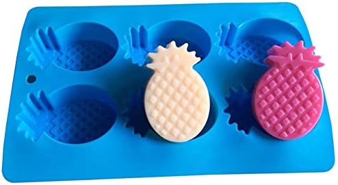 Moldes de silicona para piñas, forma de frutas tropicales, moldes de jabón de silicona, moldes de verano hawaianos para manualidades, manualidades,