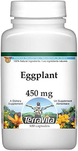 TerraVita Berenjena – 450 mg (100 Cápsulas, ZIN 520012) – Paquete de 2