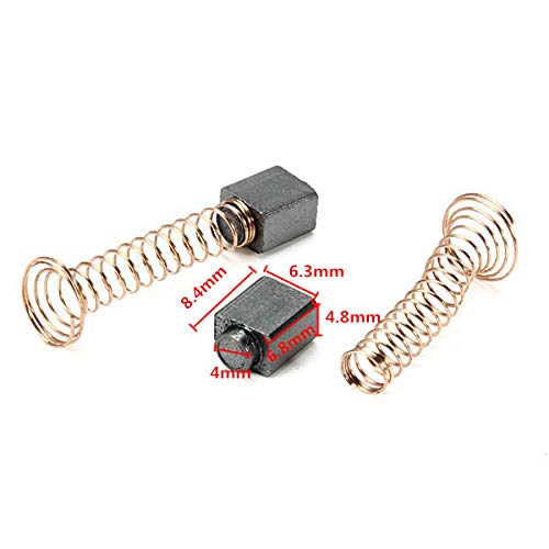 Cepillos de motor de carbono compatibles con Dremel 4000 cepillo reparación pieza para herramienta de motor rotativo eléctrico (2 piezas)