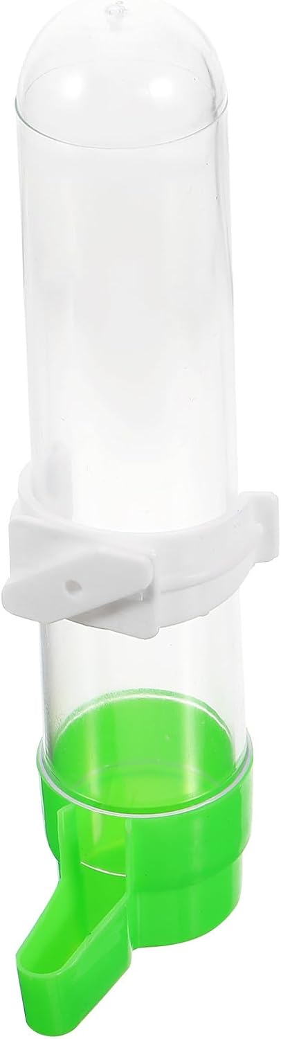 Bebedero de pájaros Fuente de agua para pájaros Dispensador de agua para pájaros, alimentador de loros, accesorios para jaula de pájaros,