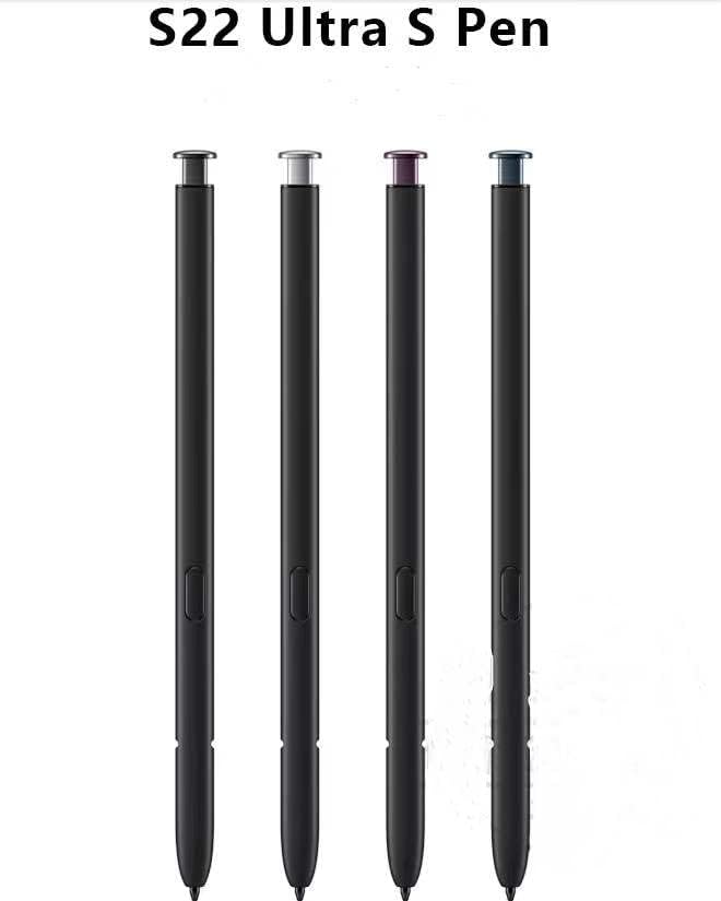 Repuesto para Galaxy S22 Ultra Stylus Pen (Sin Bluetooth) para Galaxy S22 Ultra 5G Stylus Pen Reemplazo de lápiz táctil + puntas (borgoña)
