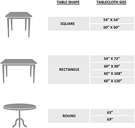 Maison d’ Hermine Mantel rectangular decorativo lavable de 70 x 90 pulgadas, 100 % algodón, para cena de vacaciones, boda, baby shower y comedor,