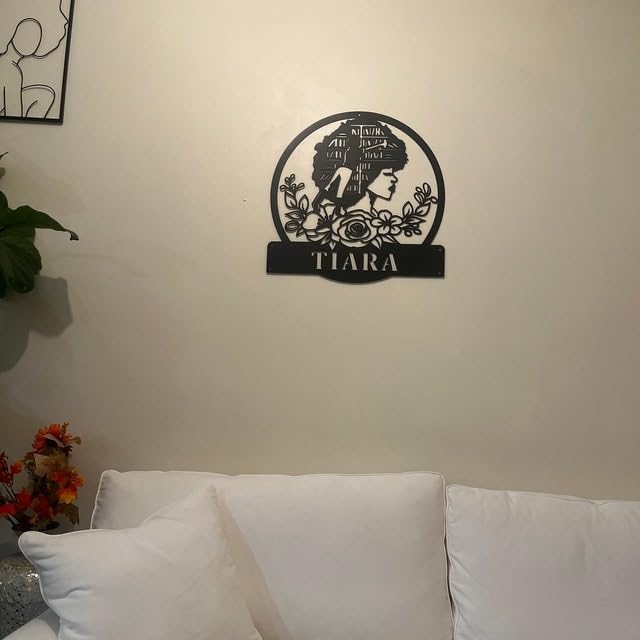 Arte de pared de metal personalizado para camión de remolque de cama plana, decoración del hogar de camas, letrero de nombre de conductor de camión