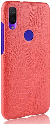 JDDRUS Funda para teléfono celular, diseño clásico de piel de cocodrilo ultra delgada Funda protectora de policarbonato antiarañazos de piel