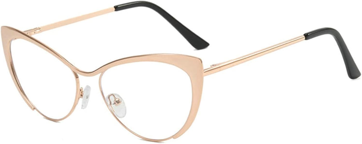 Gafas de lectura bifocales únicas de ojo de gato, 2 piezas de bloqueo de luz azul para mujeres lectoras con lectores de computadora vintage uv400