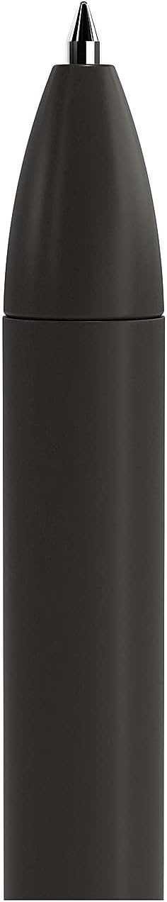 TRU RED Bolígrafos retráctiles de gel de secado rápido, punta fina, 0.020 in, negro, 24cartón (Tr54489-Ccvs)
