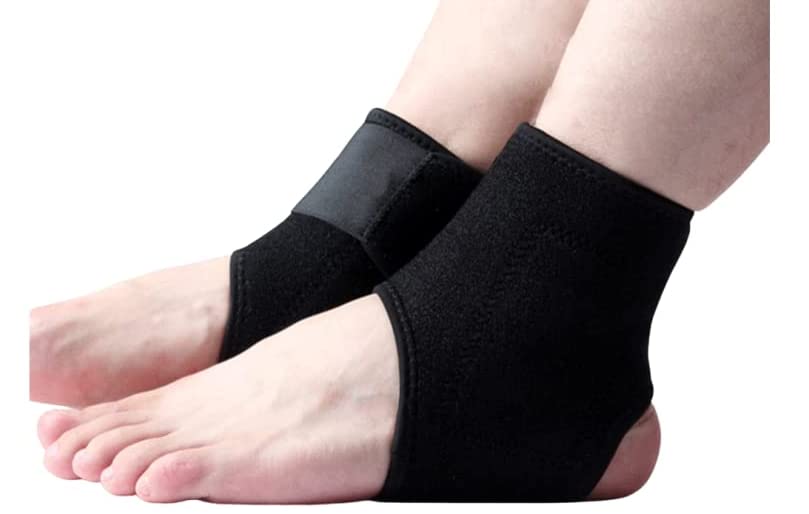 2activelife Tobillera ajustable, material de nailon transpirable, súper elástico y cómodo, adecuado para deportes (negro, pequeño)