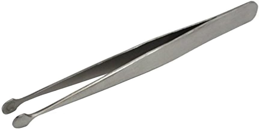 Puntas redondeadas de acero inoxidable con cuentas de piedras preciosas de diamante perla que sostiene pinzas para hacer joyas herramientas