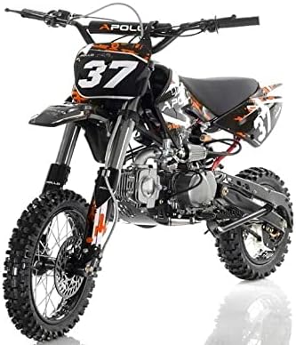 HHH Smart DEALSNOW trae nuevo Apollo AGB-37CRF-2 125cc Gas Dirt Bike pitbike adulto joven 4 velocidades manual con embrague