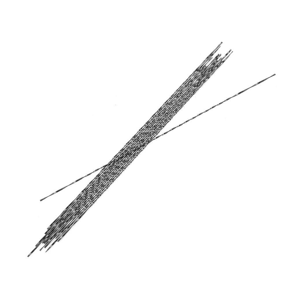 12 hojas de sierra de desplazamiento con dientes en espiral para cortar madera, metal, plástico, corte tallado para Bosch, etc. (4#)
