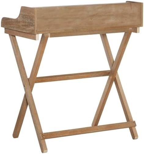 Riverbay Furniture Escritorio plegable en gris lavado