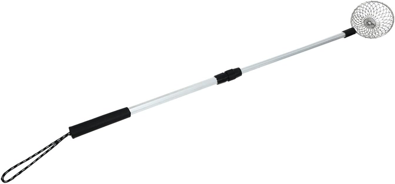 BESPORTBLE Cuchara de pesca de hielo de metal pala de pesca de hielo plegable de plástico desmontable S