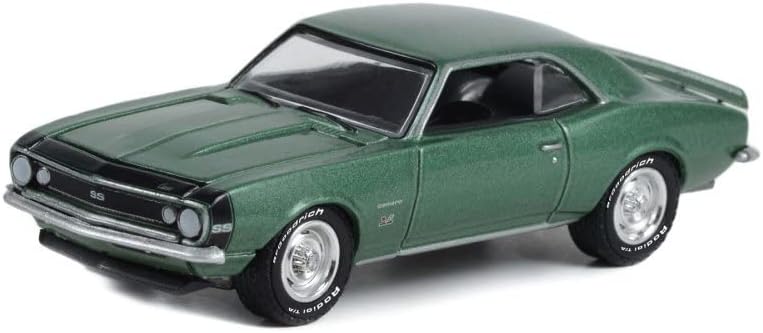 1967 Chevy Camaro SS 369, Verde – Greenlight 13320A48-164 Escala Modelo de Coche Diecast