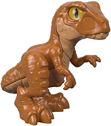 Imaginext Jurassic World T Rex Dinosaur + Imaginext Jurassic World Raptor Figures GIFT SET Paquete