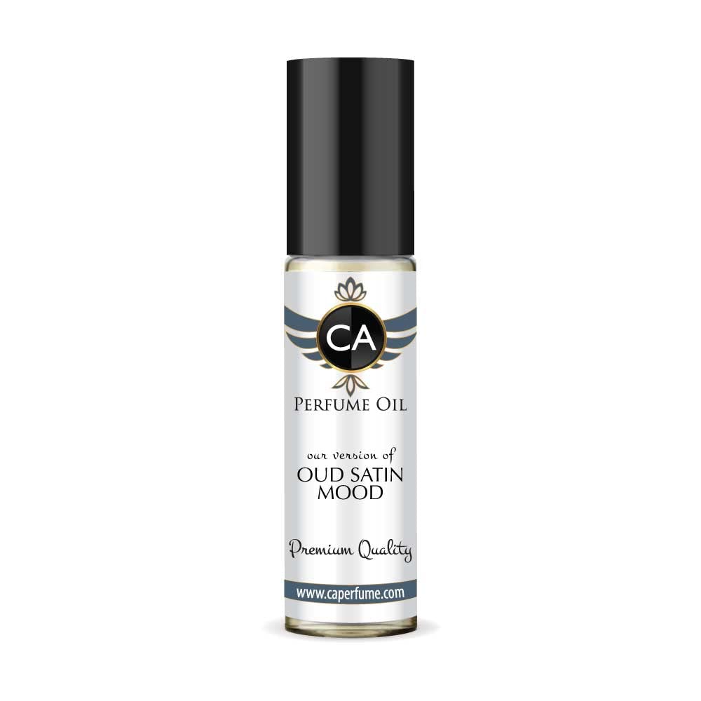 CA Perfume Impression of Maison Francis K. Oud Satin Mood For Men Replica Fragancia Aceite Corporal Dupes Sin Alcohol, Muestra de aromaterapia