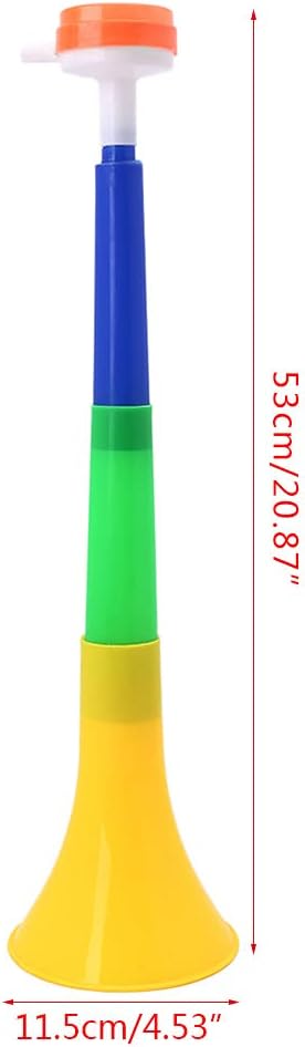 Niños Trompeta Aprendizaje Juguetes Educativos Niños Niños Estadio de Fútbol Animador Cuernos Balón de Fútbol Vuvuzela Porrista Recuerdo Artículo