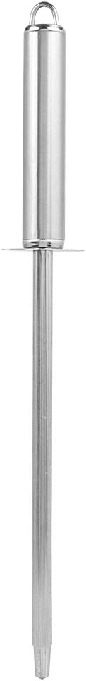 Fdit Cuchillo afilador de acero inoxidable profesional para el hogar y cocina herramienta de varilla de afilado (Número 5)