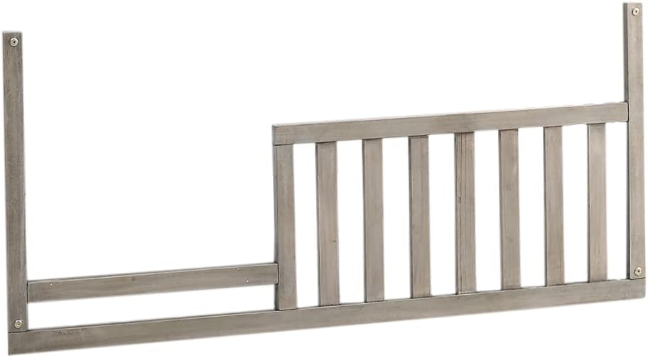 CC KITS Riel de seguridad para cama infantil para cunas convertibles Munire & Echelon (gris ceniza)