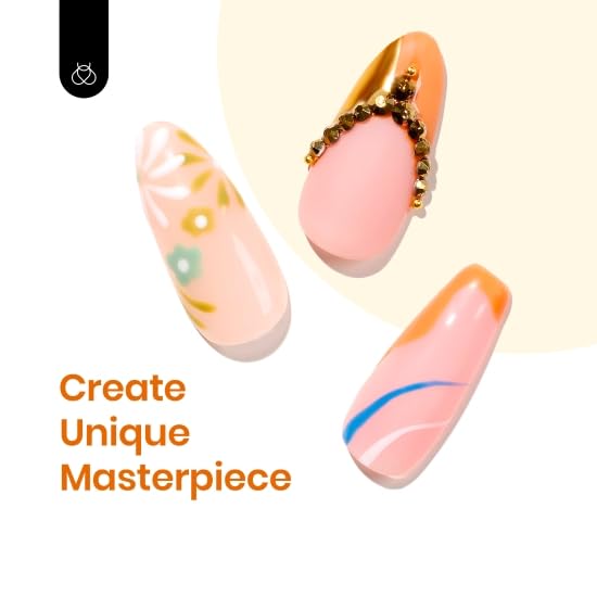 beetles Gel Polish Juego de 23 esmaltes de uñas de gel, 20 colores, naranja, marrón, rojo, azul real, verde, UV, esmalte de uñas de gel y 3 piezas,